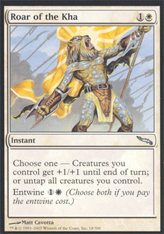 Roar of the Kha (Mirrodin) Near Mint Foil