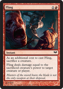 Fling (Dark Ascension) Near Mint