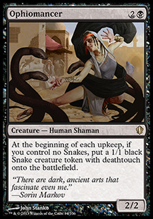Ophiomancer (Commander 2013 Edition) Light Play
