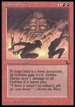 Goblin Shrine (The Dark) Near Mint