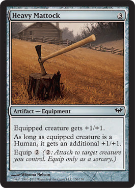 Heavy Mattock (Dark Ascension) Near Mint