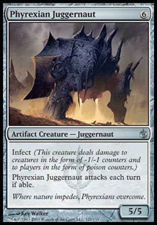 Phyrexian Juggernaut (Mirrodin Besieged) Near Mint Foil