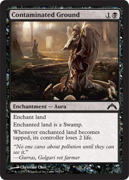 Contaminated Ground (Gatecrash) Near Mint Foil