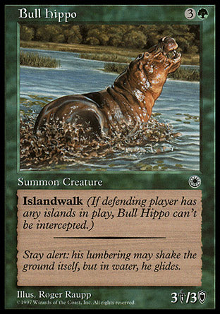 Bull Hippo (Portal) Near Mint