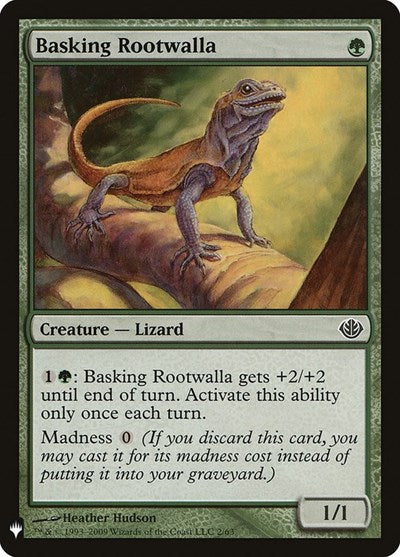 Basking Rootwalla (Mystery Booster) Near Mint