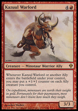Kazuul Warlord (Zendikar) Near Mint Foil