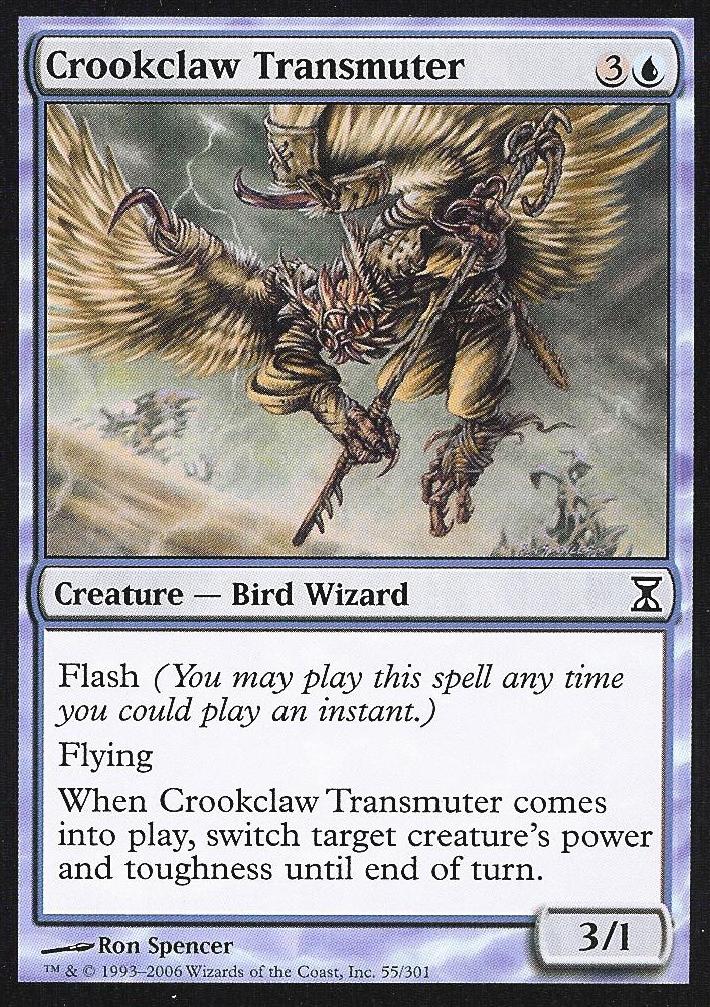 Crookclaw Transmuter (Time Spiral) Near Mint Russian
