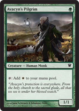 Avacyn's Pilgrim (Innistrad) Near Mint Foil