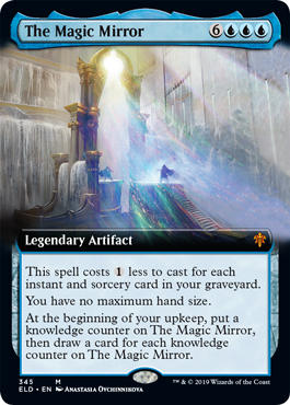 The Magic Mirror (Extended Art) (Throne of Eldraine) Near Mint