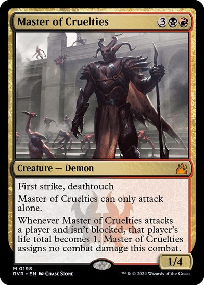 Master of Cruelties (Ravnica Remastered) Near Mint