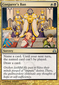 Conjurer's Ban (Guildpact) Near Mint Foil