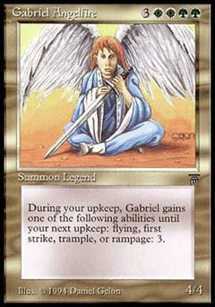 Gabriel Angelfire (Legends) Near Mint Italian
