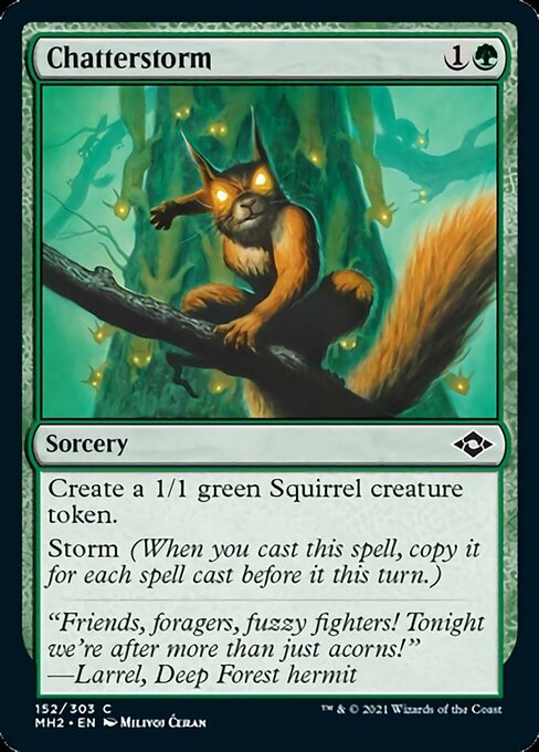 Chatterstorm (Modern Horizons 2) Near Mint