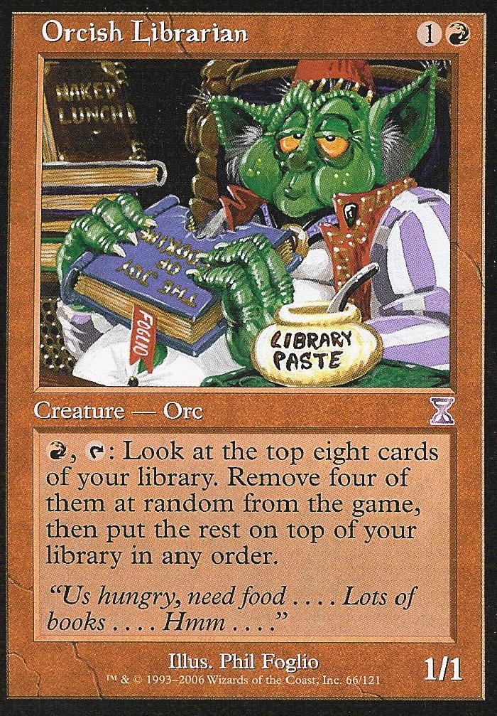 Orcish Librarian (Time Spiral Time Shifted) Near Mint