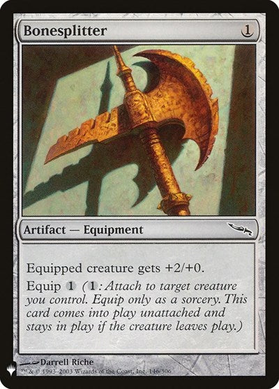 Bonesplitter (Mystery Booster) Near Mint