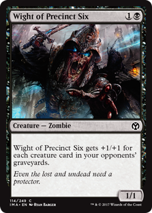 Wight of Precinct Six (Iconic Masters) Near Mint