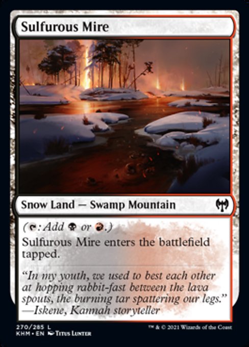 Sulfurous Mire (Kaldheim) Near Mint