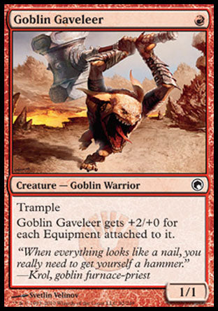 Goblin Gaveleer (Scars of Mirrodin) Near Mint Foil