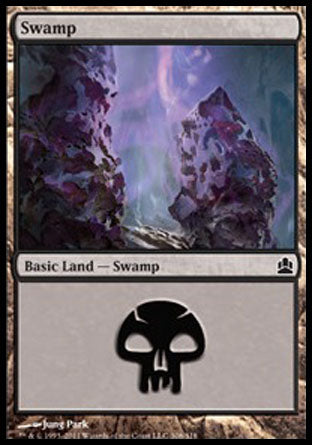 Swamp (308) (Commander) Near Mint