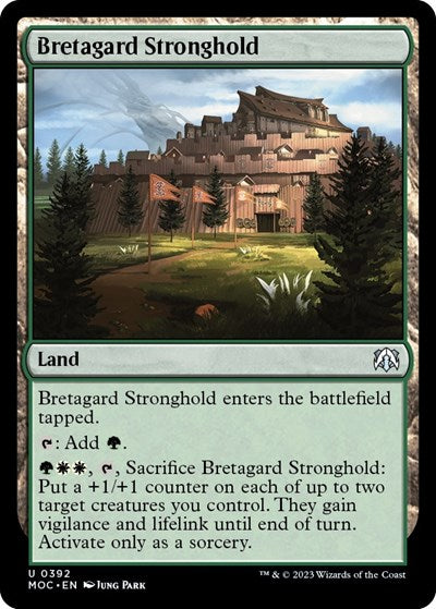 Bretagard Stronghold (Commander: March of the Machine) Near Mint