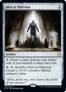 Idol of Oblivion (Commander 2019) Near Mint