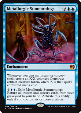 Metallurgic Summonings (Kaladesh) Near Mint Foil