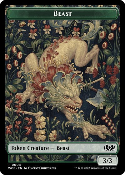Beast Token (Wilds of Eldraine) Near Mint