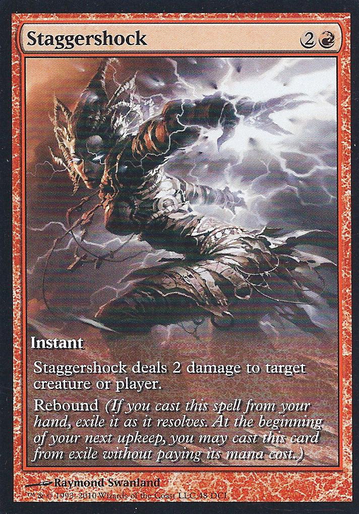 Staggershock (ROE Game Day extended art) (Promotional Cards) Near Mint Foil