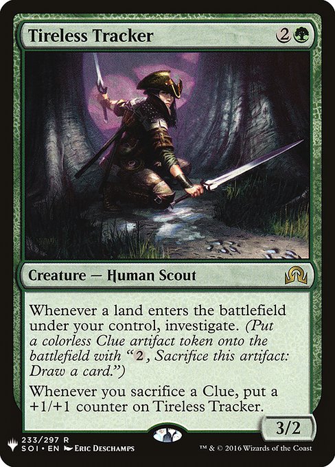 Tireless Tracker (Mystery Booster) Near Mint