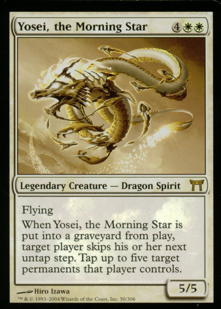 Yosei, the Morning Star (Champions of Kamigawa) Light Play
