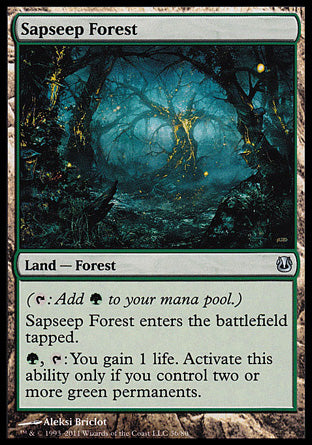 Sapseep Forest (Duel Decks: Ajani vs Nicol Bolas) Near Mint