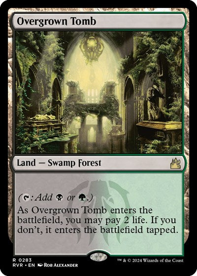 Overgrown Tomb (Ravnica Remastered) Near Mint