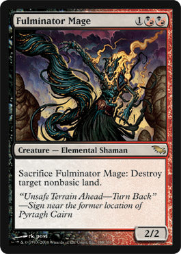 Fulminator Mage (Shadowmoor) Light Play