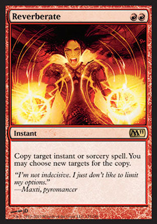 Reverberate (Magic 2011 Core Set) Near Mint