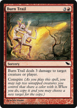 Burn Trail (Shadowmoor) Near Mint Foil