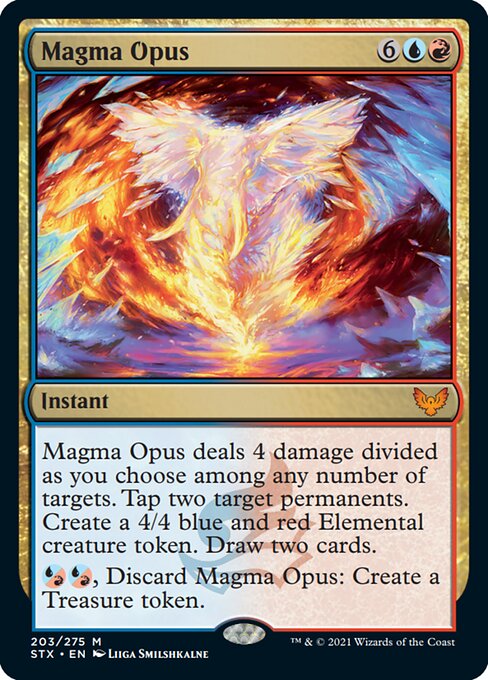 Magma Opus (Strixhaven) Near Mint Foil