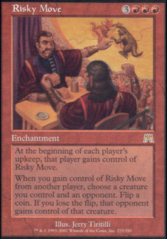 Risky Move (Onslaught) Light Play Foil