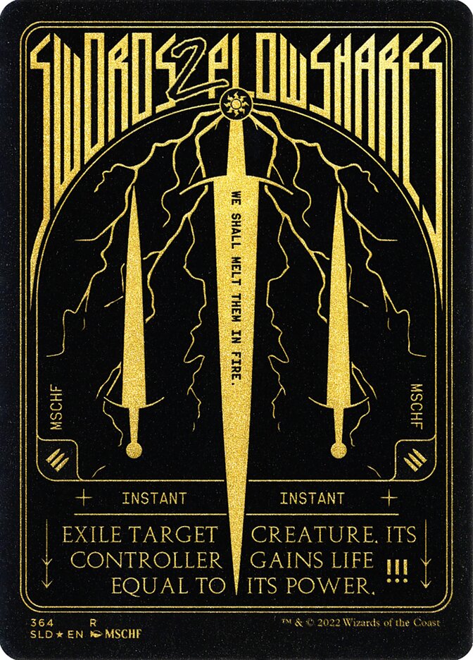 Swords to Plowshares 364 (Secret Lair) Near Mint