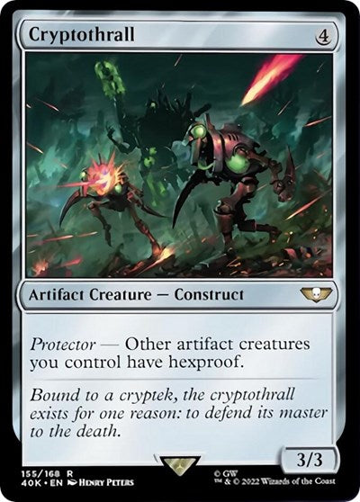 Cryptothrall (Surge Foil) (Universes Beyond: Warhammer 40K) Near Mint