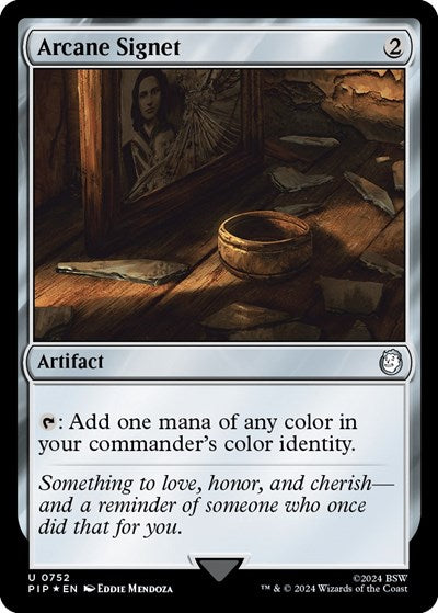 Arcane Signet (Surge Foil) (Universes Beyond: Fallout) Near Mint