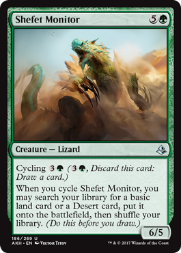 Shefet Monitor (Amonkhet) Near Mint Foil