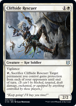 Cliffside Rescuer (Commander 2019) Near Mint