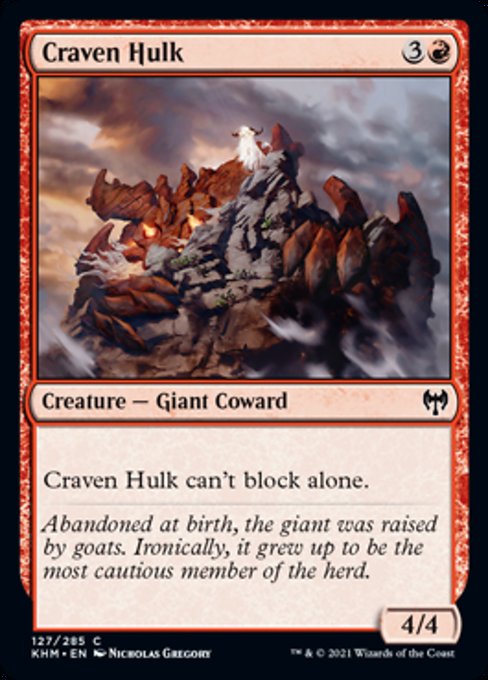 Craven Hulk (Kaldheim) Near Mint Foil