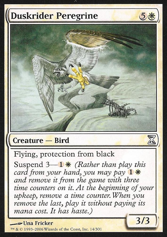 Duskrider Peregrine (Time Spiral) Near Mint Foil Japanese
