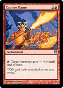 Captive Flame (Duel Decks: Knights vs Dragons) Near Mint