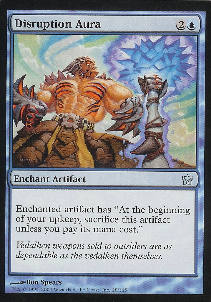 Disruption Aura (Fifth Dawn) Near Mint Japanese