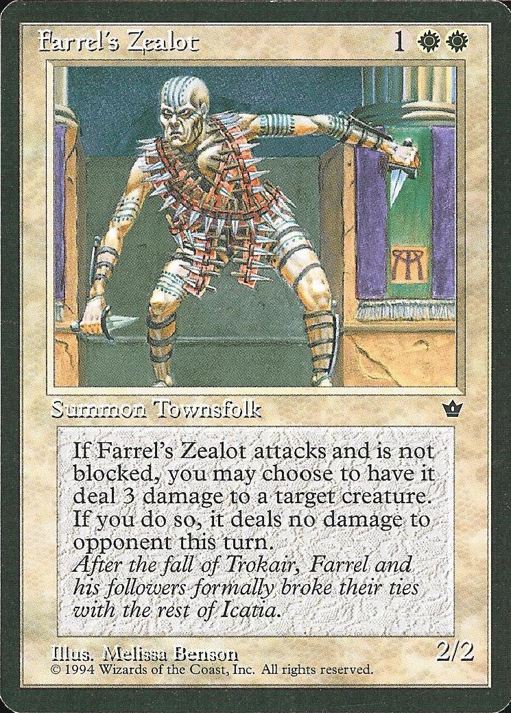 Farrel's Zealot (2) (Fallen Empires) Near Mint