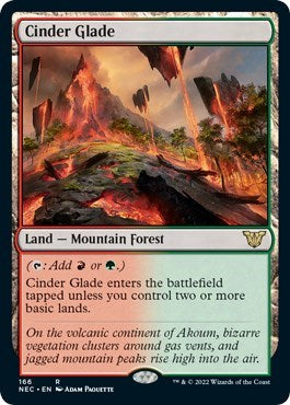 Cinder Glade (Commander: Kamigawa: Neon Dynasty) Near Mint
