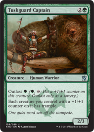 Tuskguard Captain (Khans of Tarkir) Near Mint