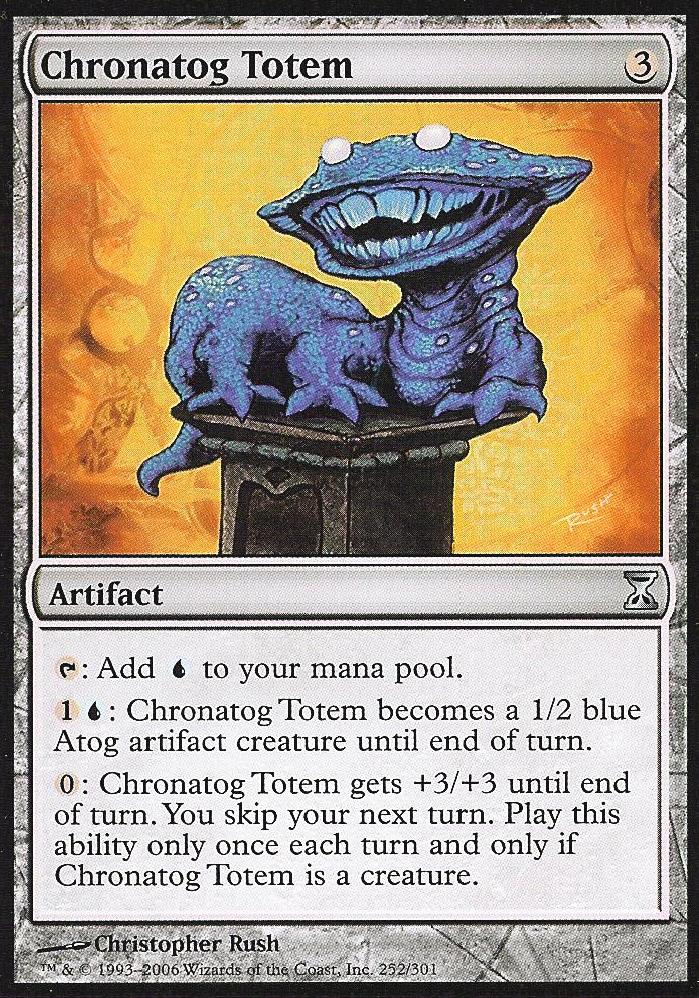 Chronatog Totem (Time Spiral) Near Mint Foil